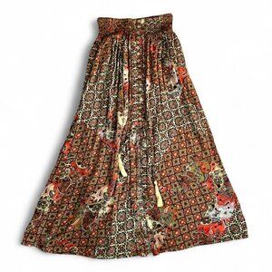 Rachel Zoe Floral Patchwork Boho Skirt